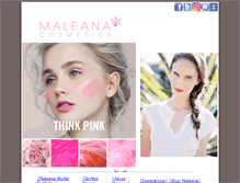 Tablet Screenshot of maleana.com